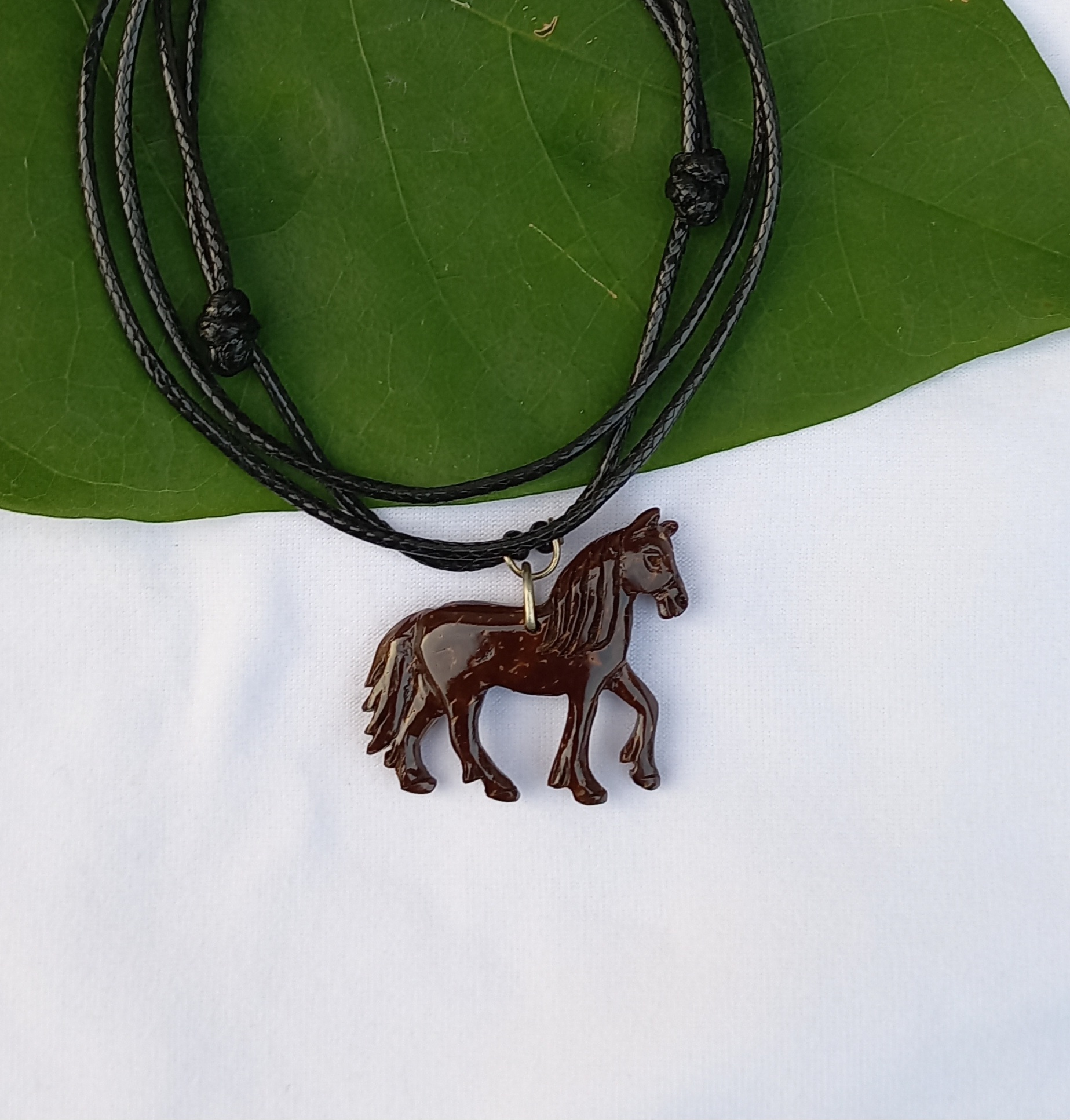 Collar de caballo coco